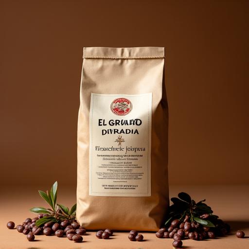 Bolsa de café de Etiopía de El Grano Dorado.